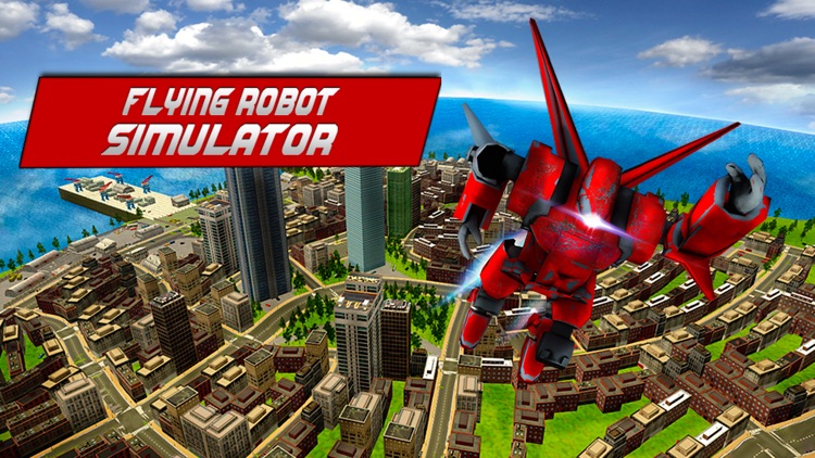 Flying Robot Simulator 3D