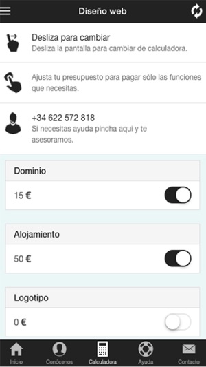 Calculadora presupuestos web(圖4)-速報App