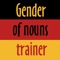 Practice the gender of over 2500 german nouns with the German Gender Trainer