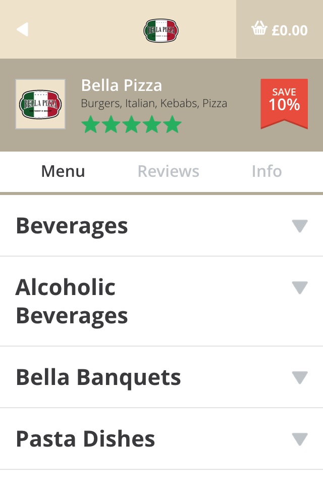 Bella Pizza WF10 screenshot 3