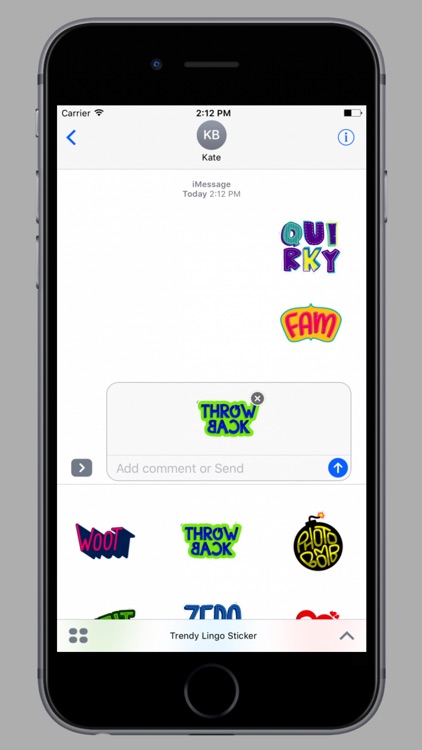 Trendy Lingo Stickers