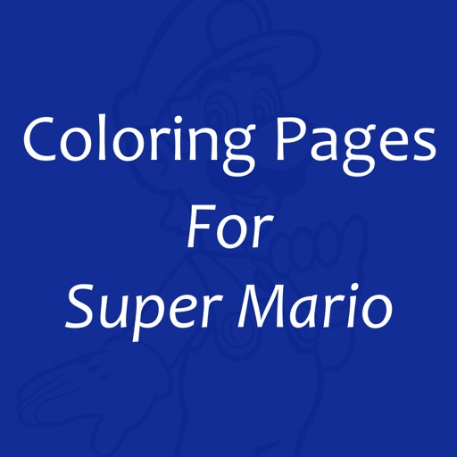 Coloring Pages For Super Mario iOS App
