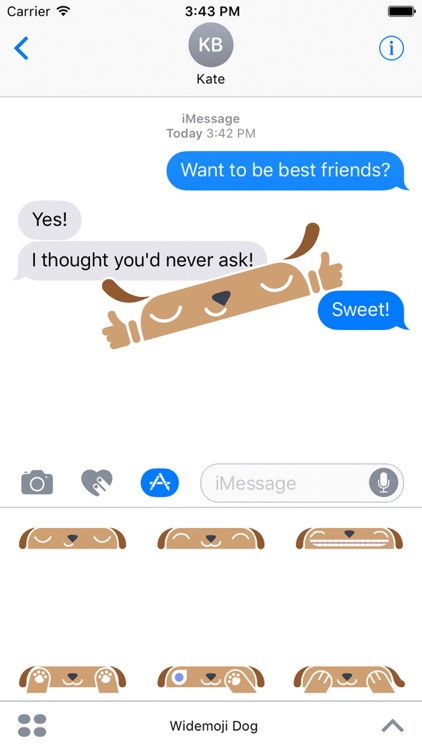 Widemoji Dog