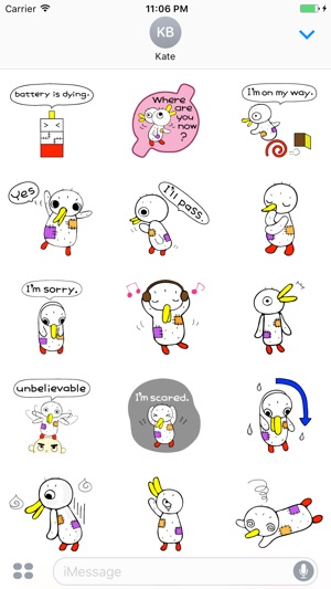 Finn The Funny Bird In Life Stickers(圖2)-速報App