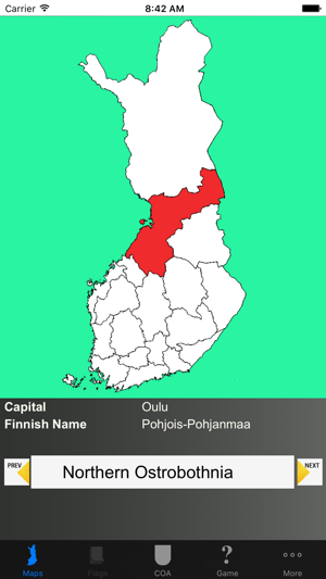 Finland Region Maps, Capitals, COA(圖1)-速報App