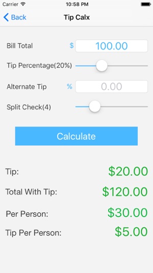 Easy Calx: Discounts, Tips, Loans & Paycheck(圖4)-速報App