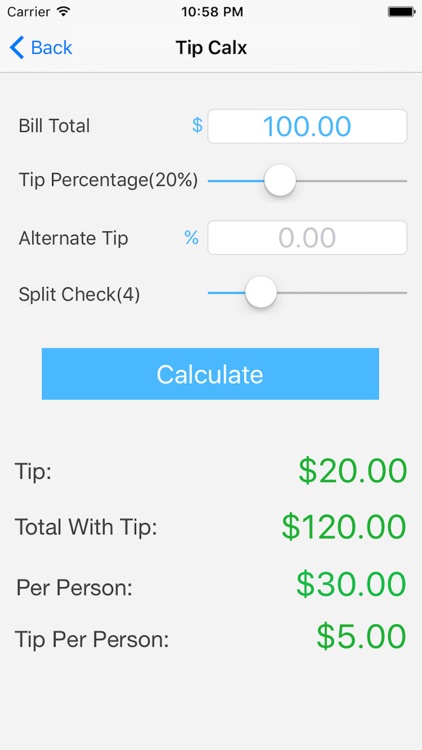 Easy Calx: Discounts, Tips, Loans & Paycheck screenshot-3