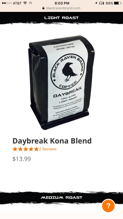 Black Raven Brand Coffee screenshot-3