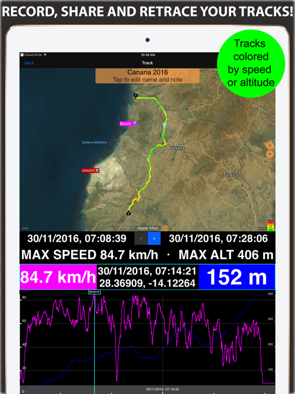 Compass 55. Map & GPS kit. screenshot 2
