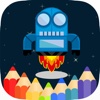 Robots Game Coloring Book PRO