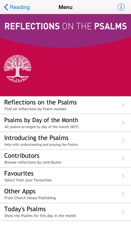 Reflections on the Psalms: Bible notes from CofE