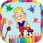 Futebol para pintar - livro de colorir desenhar es icon