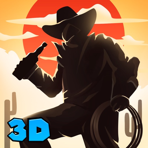 Western Cowboy Duel Shooting Simulator Icon