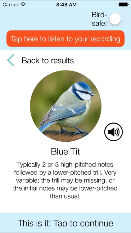 ChirpOMatic UK, Automatic Bird Song Recognition v2