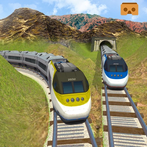 VR Train Simulator 2017: Racing Game On Rail icon