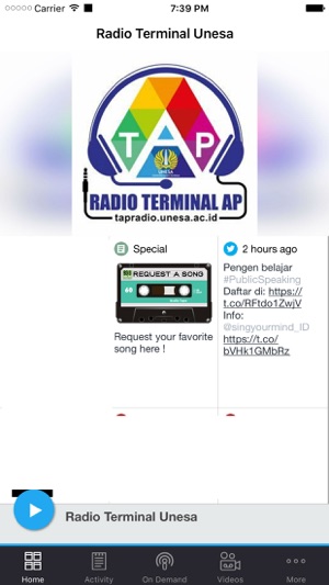 Radio Terminal Unesa(圖1)-速報App