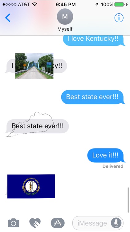 Kentucky Stickers for iMessage
