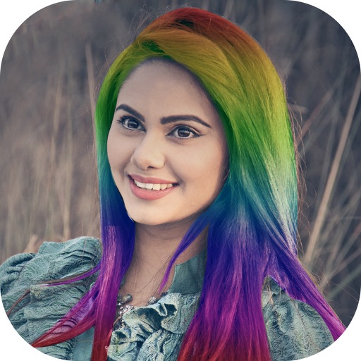 Hair Color Changer - Hairstyle Makeover Booth icon