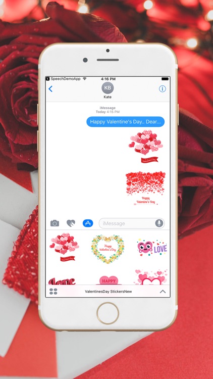 Happy Valentines Day Stickers