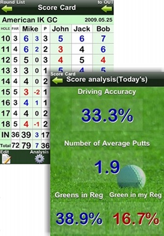 Best Score - Golf Score Manage screenshot 2