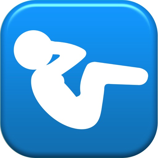 7 Minute Ab Workout Daily Sit Up Exercise Icon
