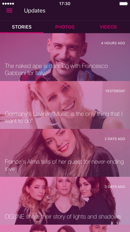 Eurovision Song Contest - The Official App
