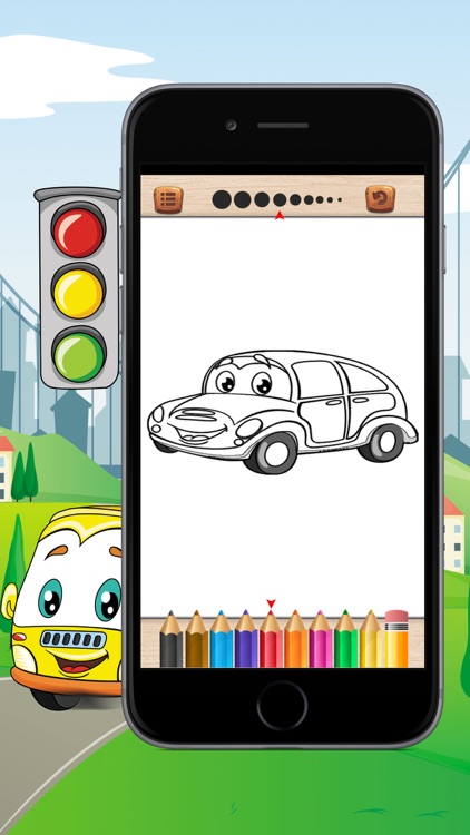 Cars Coloring Book For Kid screenshot-3