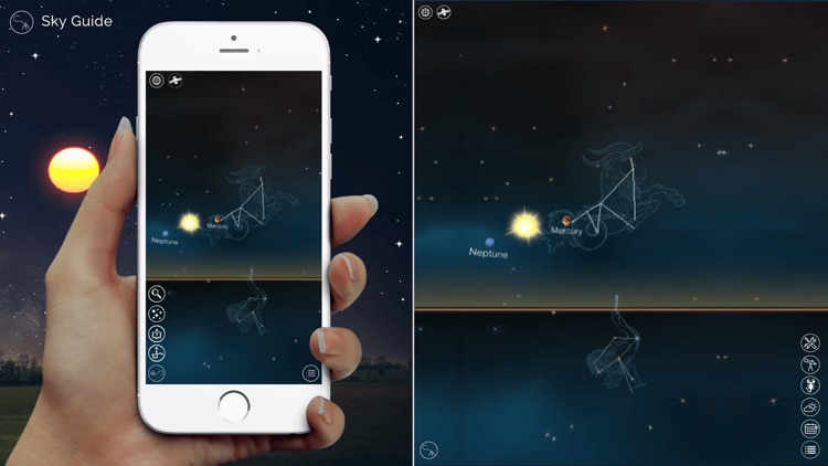 Sky Walk 2: Guide to the Sky Stars Night or Day