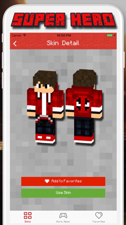 Super Hero Skins for Minecraft PE - Pocket Edition screenshot-3