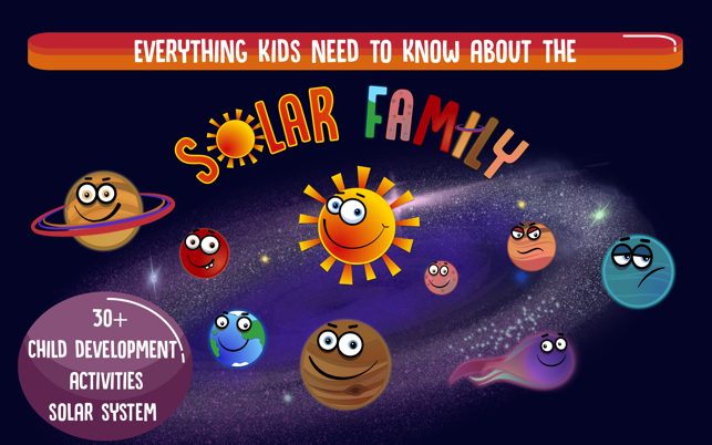 Solar Family: Kids EduGames - Solar Syst