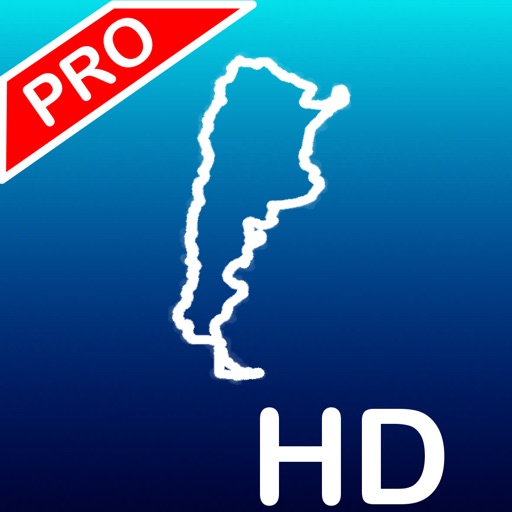 Aqua Map Argentina HD Pro - GPS Nautical Charts icon