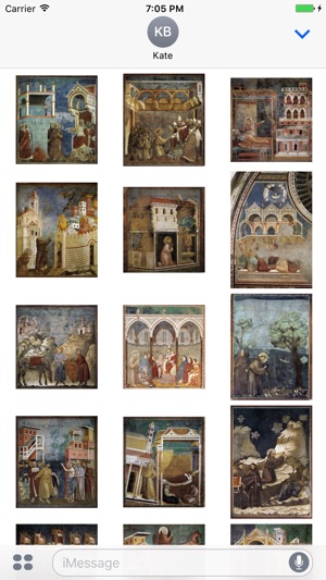 Giotto Artworks Stickers
