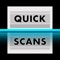 Quick Scans lets you scan any documents, quickly and easily