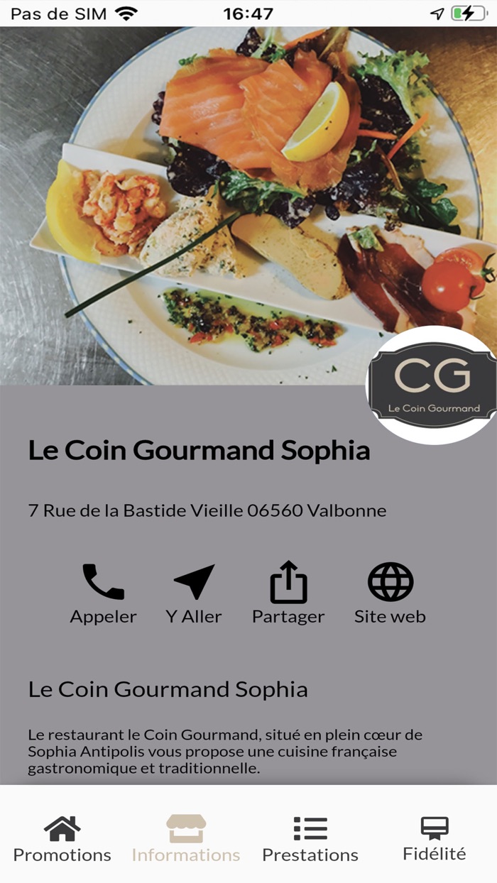 Le Coin Gourmand Sophia