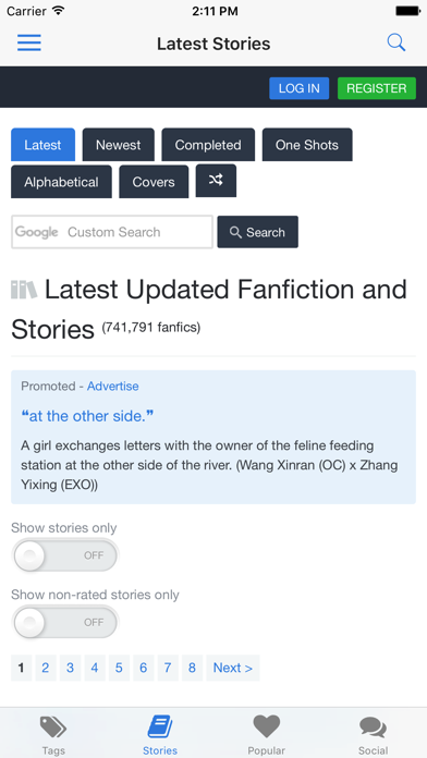 How to cancel & delete Asianfanfics from iphone & ipad 4