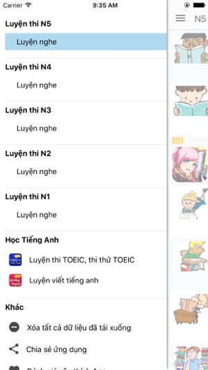 Luyen Nghe Tieng nhat - Offline(圖3)-速報App