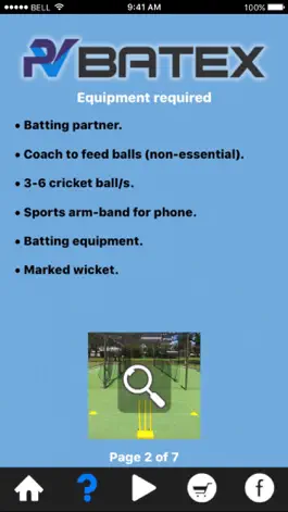 Game screenshot BATEX Cricket Training apk