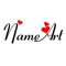Write your name on photos using Name Art application