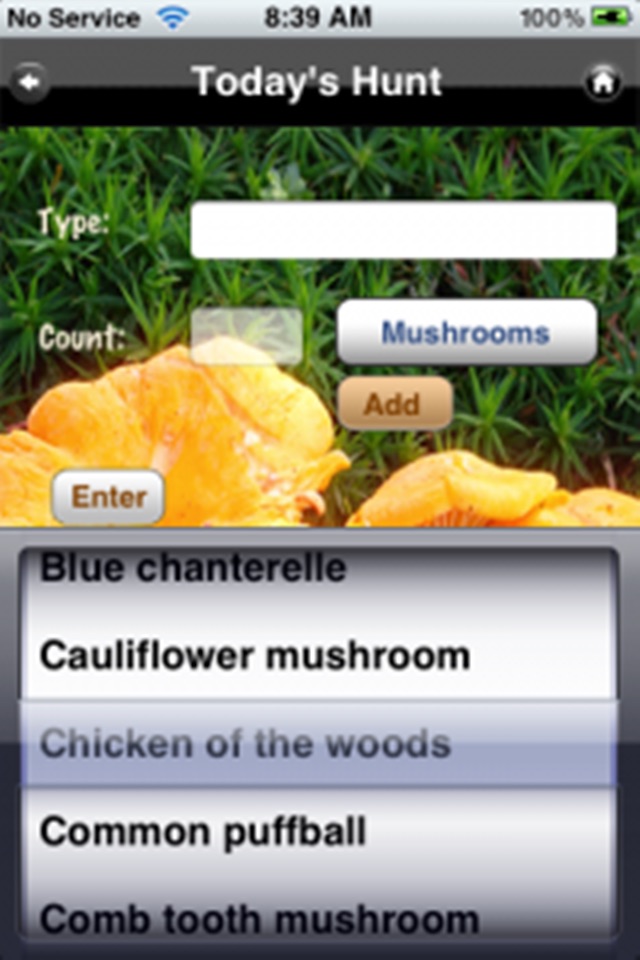 My Mushroom Log screenshot 2