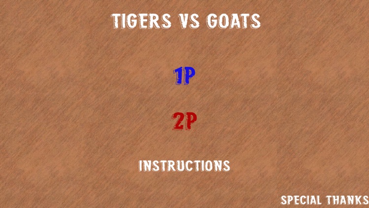Tigers vs. Goats