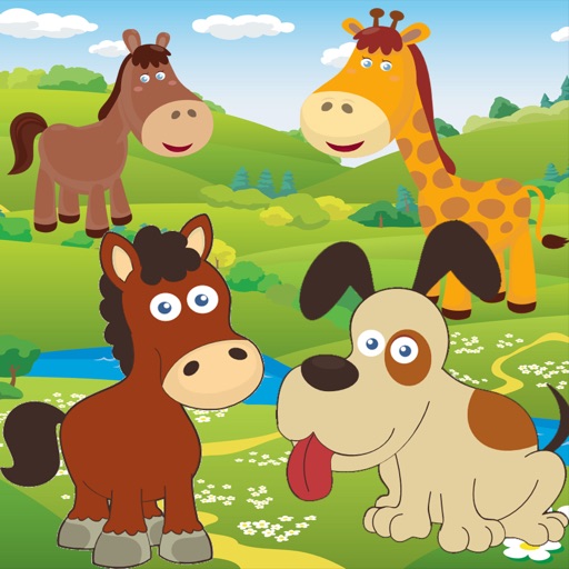 Puzzle: Animal gravity for toddlers and kids iOS App