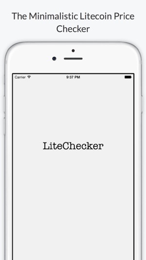 LiteChecker - Litecoin Price Checker