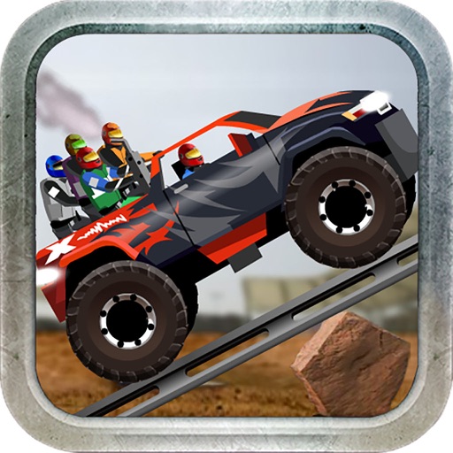 Monster Truck Hill Racing Simulation iOS App
