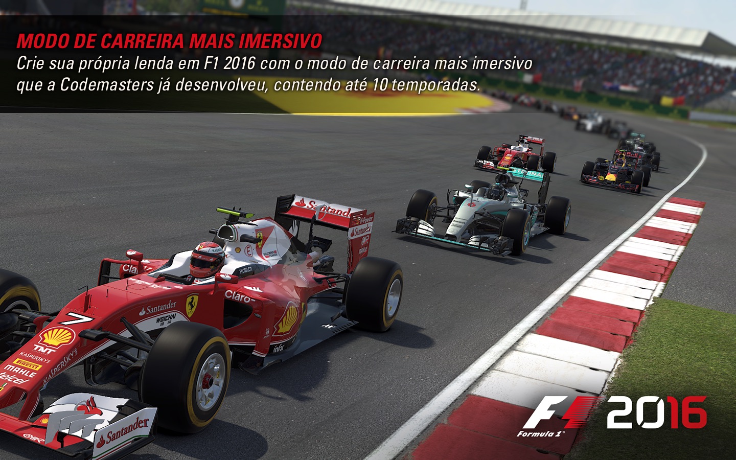 Screenshot do app F1™ 2016