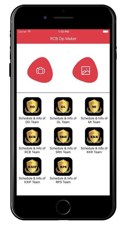 Support IPL RCB Team DP Maker