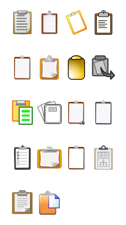 Clipboards Sticker Pack