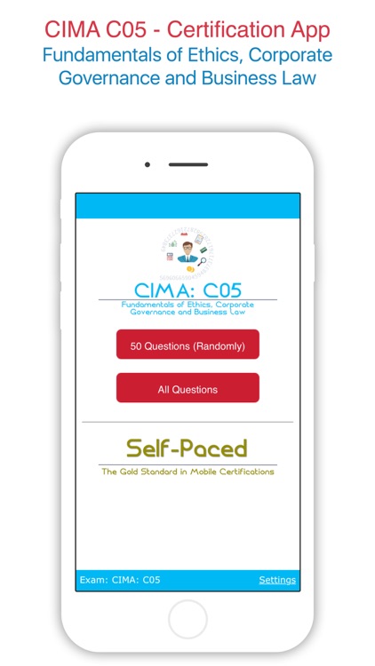 CIMA C05: Fundamentals of Ethics, Corporate...