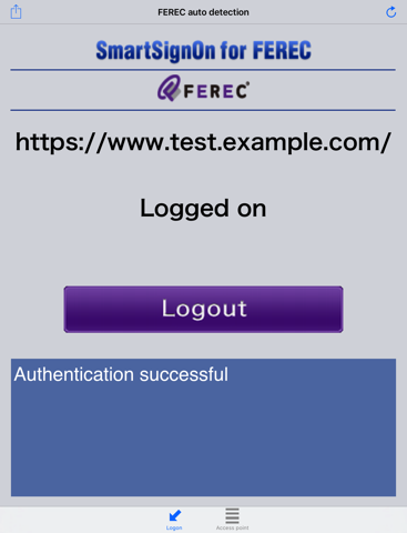 SmartSignOn for FEREC screenshot 2