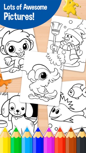 Coloring Book FREE: for Toddlers Kids Boys & Girls(圖4)-速報App