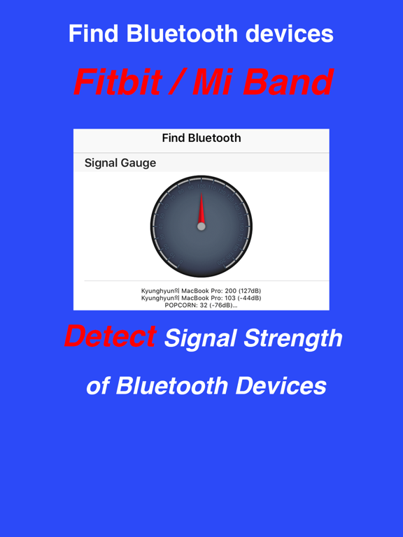 Find Blue Lite - Find wearable bluetooth devices screenshot 2